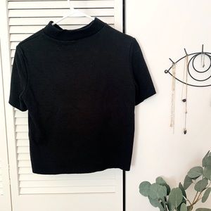 ZARA | black office top